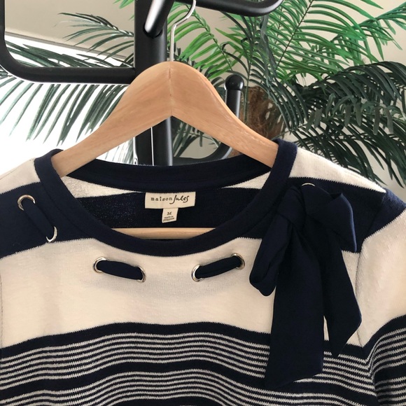 Pretty & Chic maison Jules top with bow - Picture 2 of 4